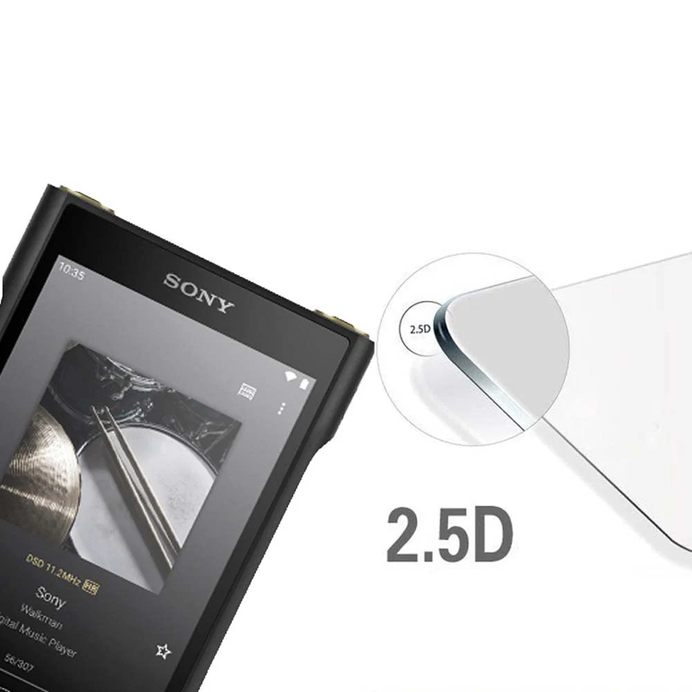 2pcs 9H Scratch-Proof Premium Protective Screen Protector Film Tempered Glass for Sony Walkman NW-WM1AM2 WM1AM2 NW-WM1ZM2 WM1ZM2 (2PCS) 2PCS - Image 8