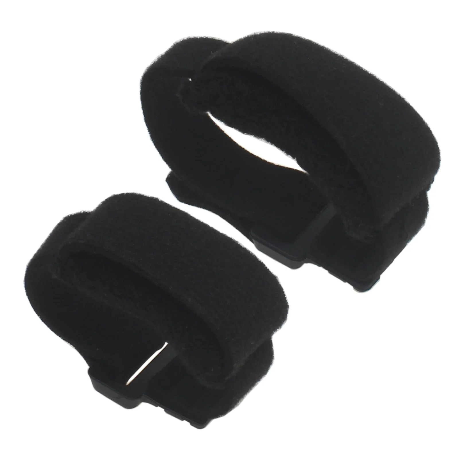 2pcs Bass Guitar String Mute Damper/Dampener Guitar String Cover Tape Adjustable Guitar Mute Silencer (Black)