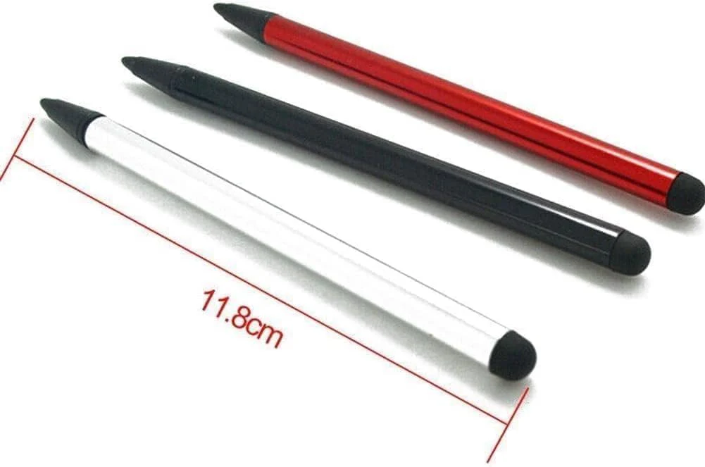 2pcs Black Stylus Pens for Touch Screens, Stylus Pen Universal Touch Screen Pens All capacitive Touch Screen Devices Capacitive Stylus Compatible for iPad, Samsung Galaxy, Touch Screen Smartphones - Image 5