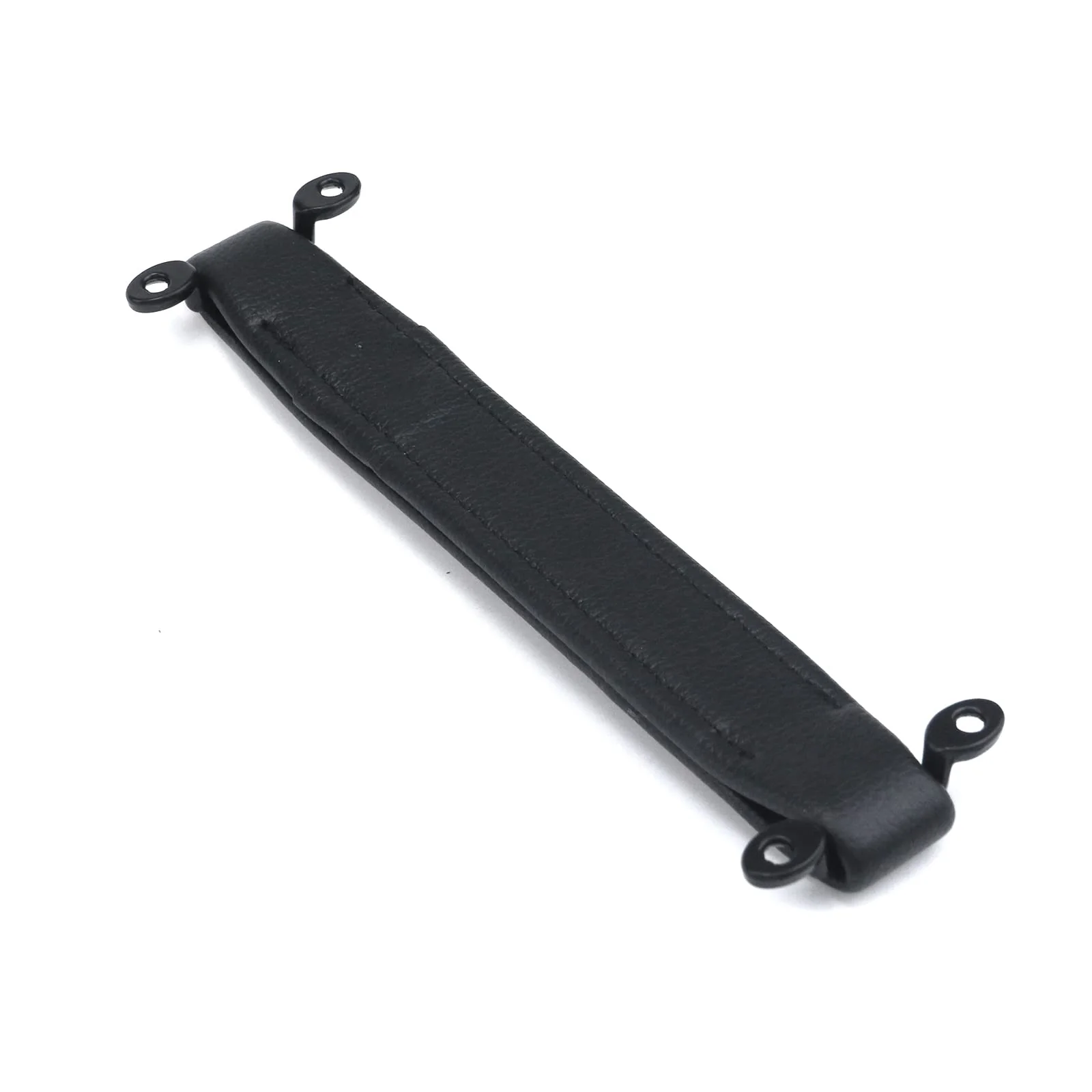 2PCS Black Vintage Leather AMP Amplifier Handles 8.27" Replacement Strap Handle with Mounting Screws for Amplifiers Suitcases - Image 4