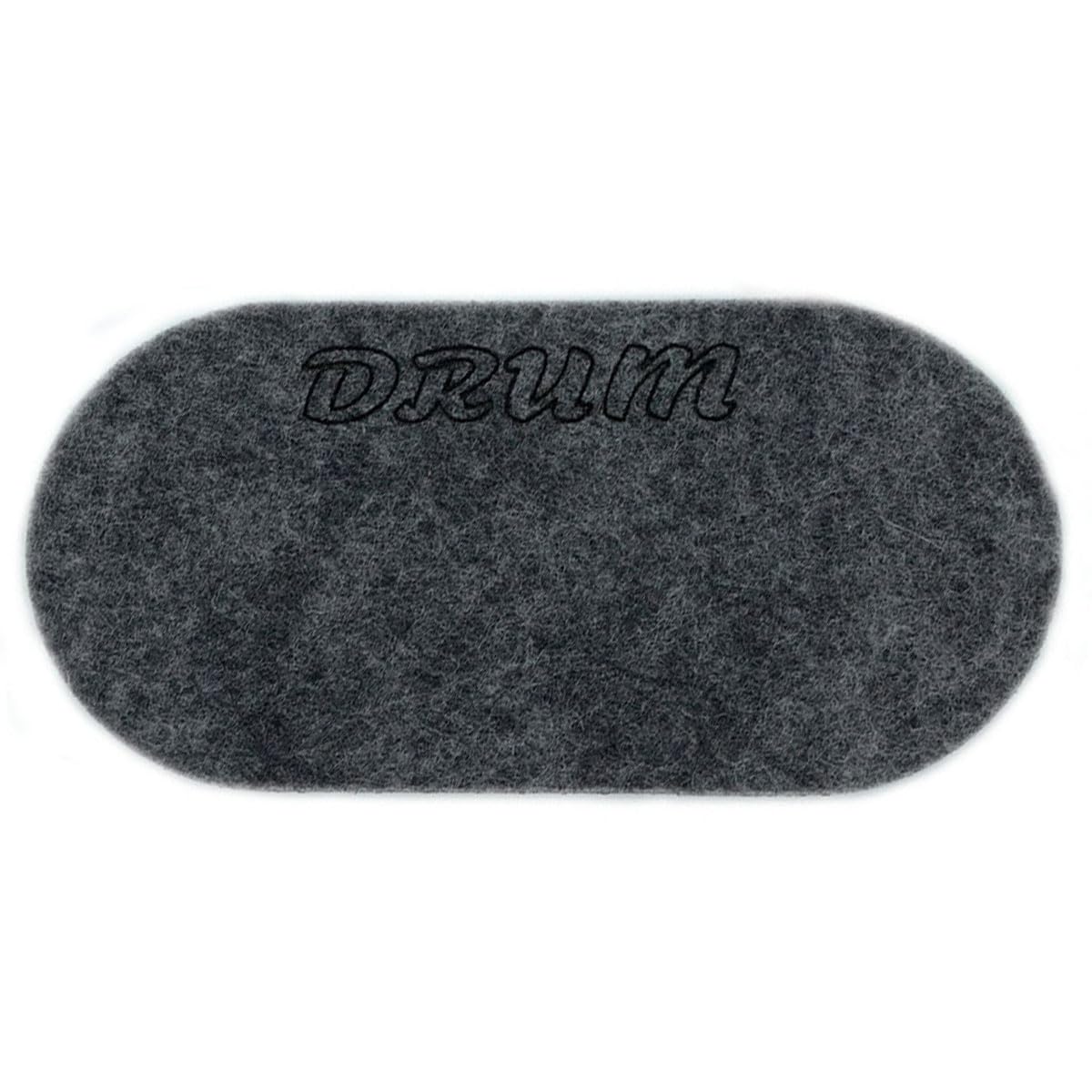 2Pcs Drum Kit Screen Protector Bass Kick Drum Impact Pad Felt Drum Protector Patch Double Pedal Click Pad Drum Strengthen Sticker Kick Drum Pads Drum Skin Accessories - Image 2