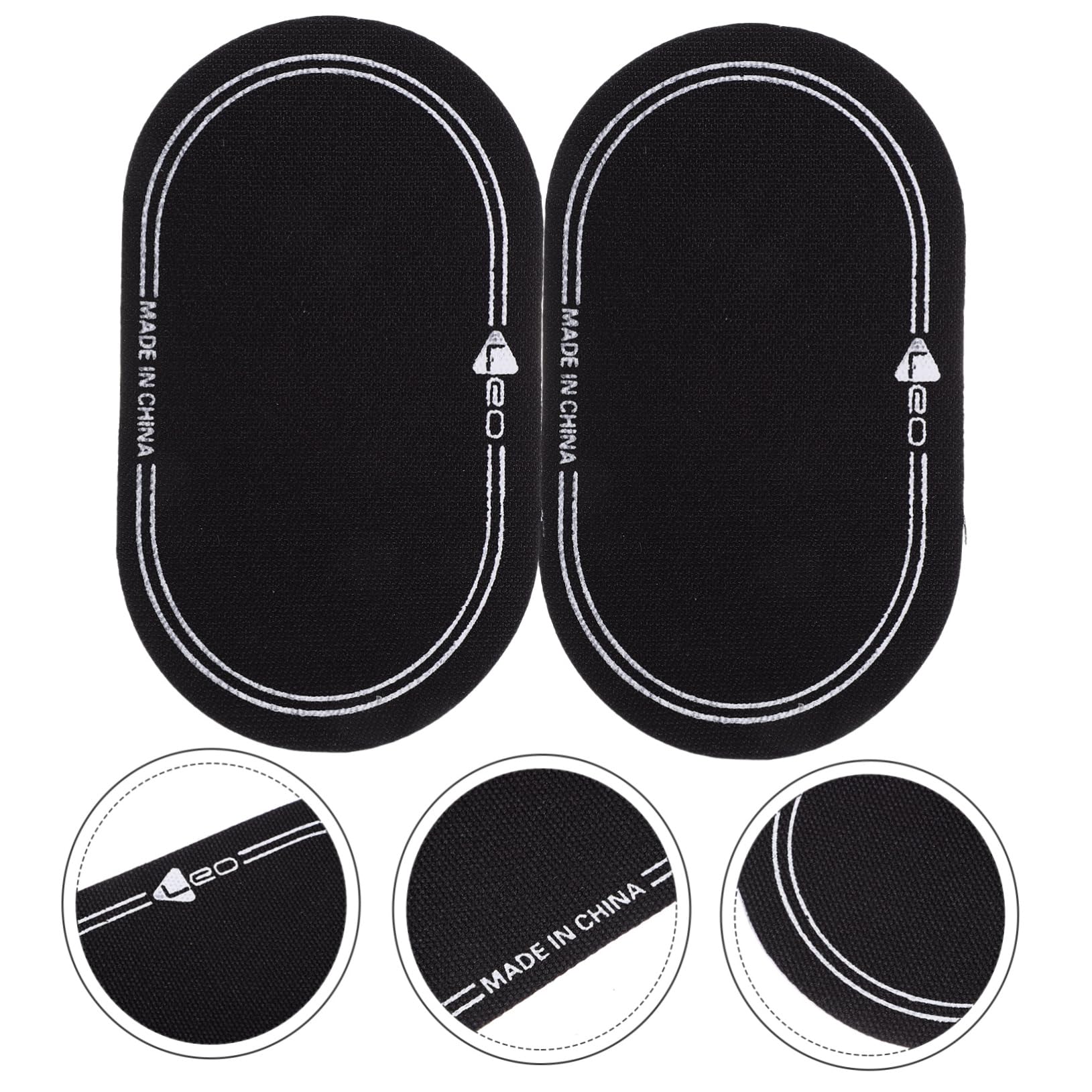 2pcs Drum Kit Screen Protector Drum Impact Drum Kick Pad Patch Double Pedal Click Pad Bass Accessories Guitar Stickers Drum Sets Protective Drum Sticker Drum Skin Accessories Black 15.6X9X.01CM - Image 8