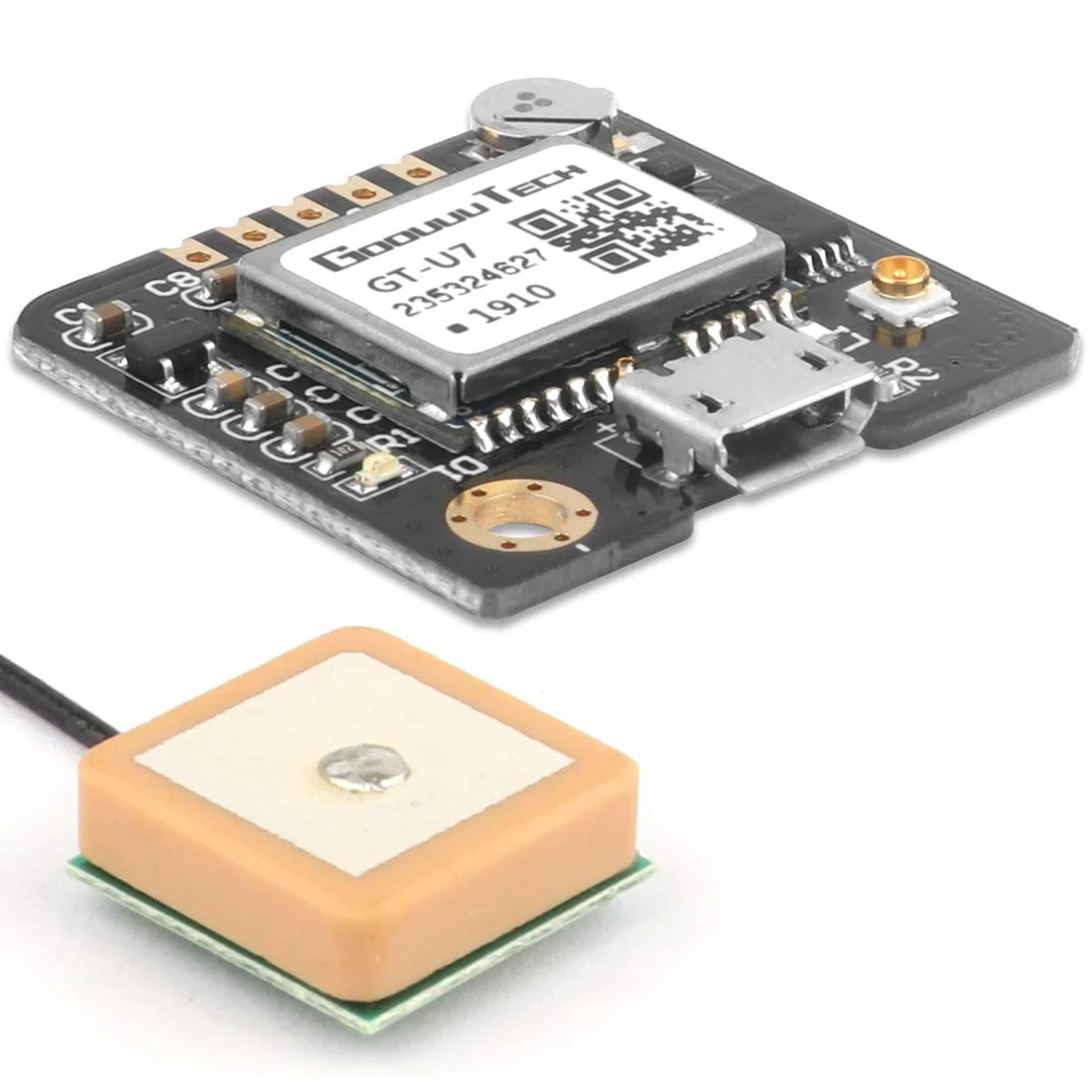 2pcs GT-U7 GPS Module Navigation Satellite Positioning Compatible with NEO-6M 51 MCU STM32 High Sensitivity Low Power Consumption High-Precision Positioning Suitable for Vehicles - Image 3