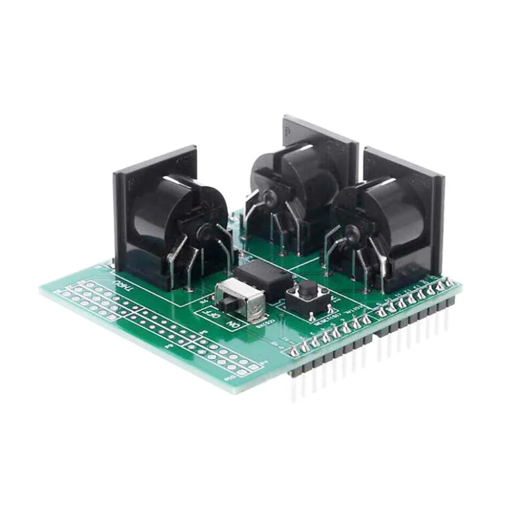 2pcs MIDI Shield Board for R3 AVI PIC Digital Interface Adapter with MIDI IN/OUT/THRU Ports and RUN/PGM Switch - Image 3