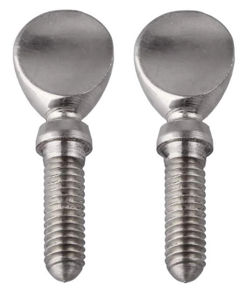 2Pcs Silver Sax Neck Screw Tightening Screw for Saxophone Clarinet Fixing Parts