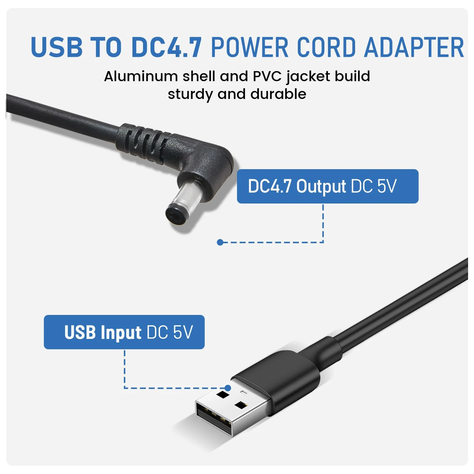 3.2ft USB Power Cord Cable 5 Volt Charger Connector for Sirius XM Radios Receiver for SXVD1(A), XDPIV1, XDPIV2, SDPIV1, XAPV2 XMP3i, SXiV1, SXDV3 Cradles Dock PowerConnect SiriusXM Radio 3.2 ft - Image 4