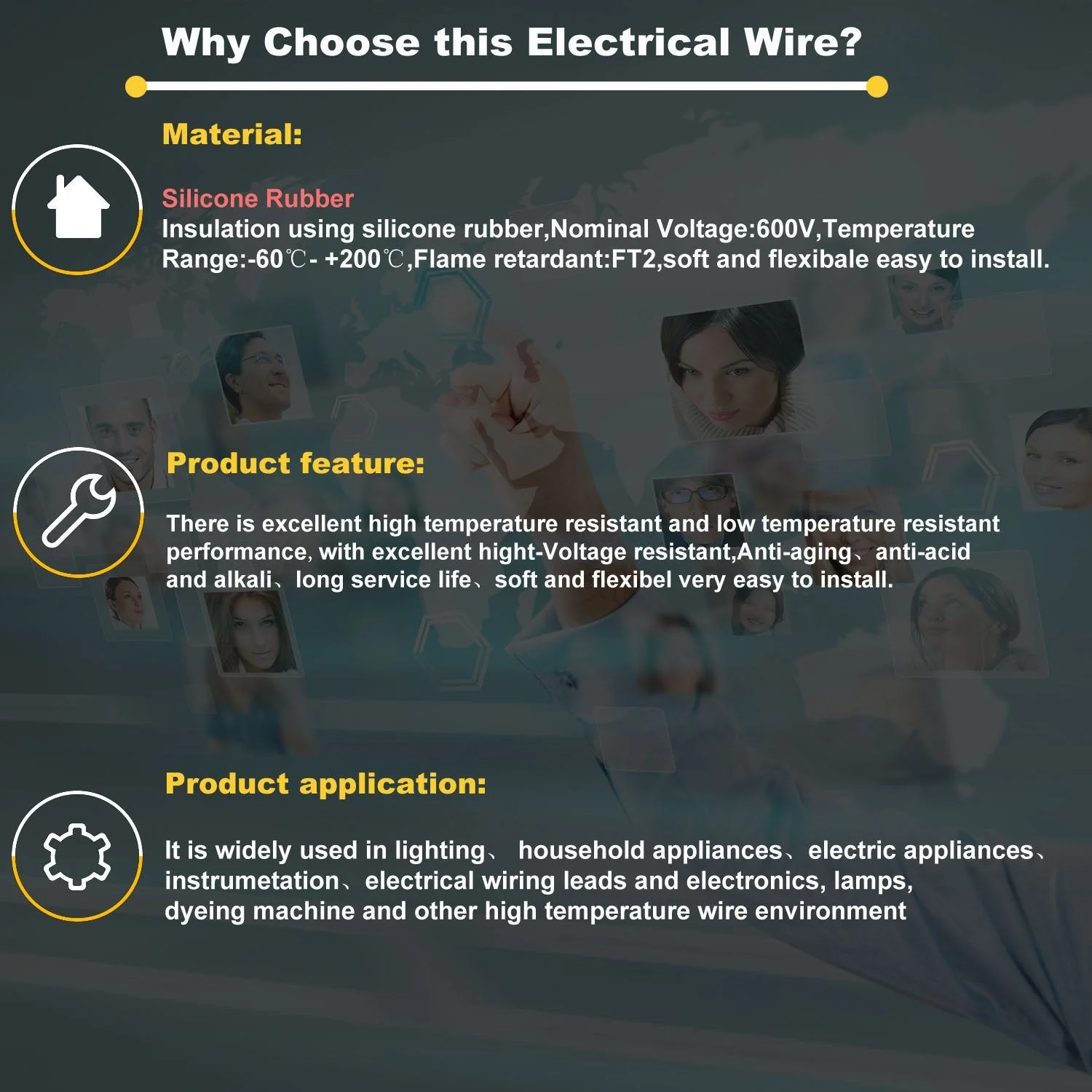 3.3 mm² 12 AWG Silicone Electric Wire Cable Connecting 10 Metres [5 Metres Black and 5 Metre Red] Soft and Flexible Made of Tinned Copper Wire High Temperature Resistance 200 Celsius 600 V 3.3 mm²/12AWG-5 metres - Image 5
