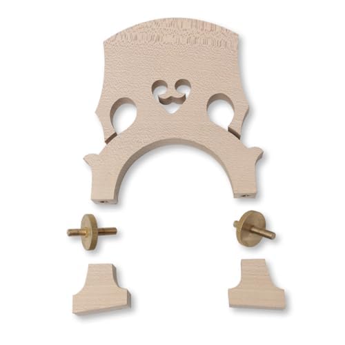 3/4 Upright Double Bass Bridge Bass Double Bass Accessory Upright Bass Parts (Maple Adjustable) Maple Adjustable