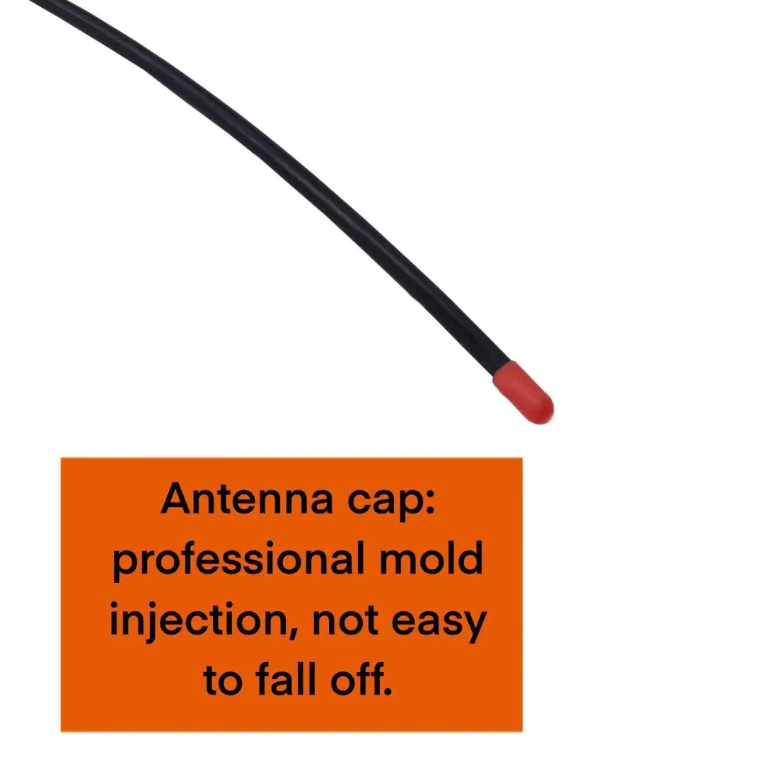 3 PCS Replacement Antennas for Garmin Dog Collar, Standard VHF Long-Range Antenna for Garmin DC50, T5, TT10, TT15, TB10 Dog Device, Black 3 - Image 4