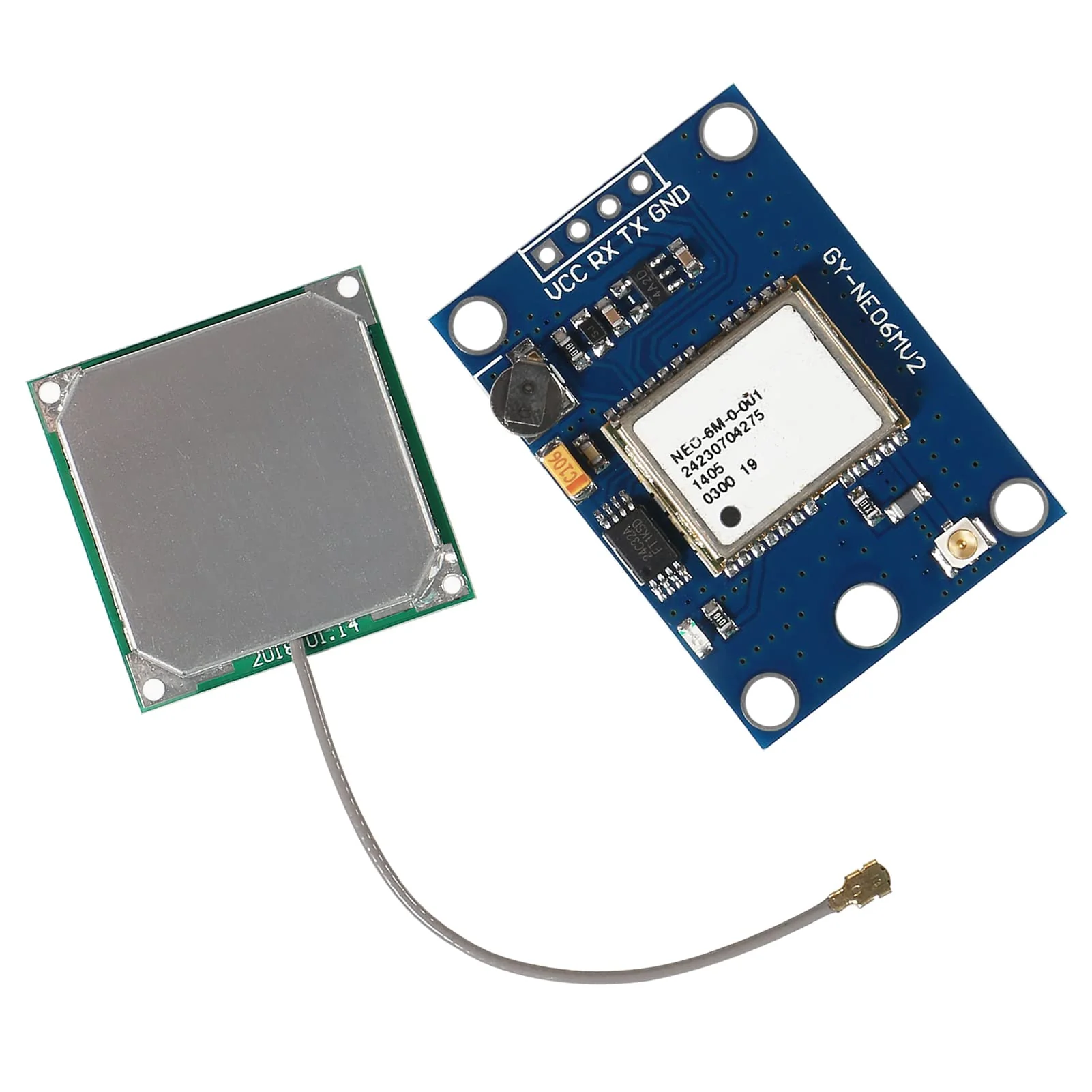 3 Set GY-NEO6MV2 NEO-6M GPS Module NEO6MV2 with Flight Control EEPROM MWC APM2.5 Large Antenna for for Arduino EEPROM APM 2.5 (3PCS) 3PCS - Image 4