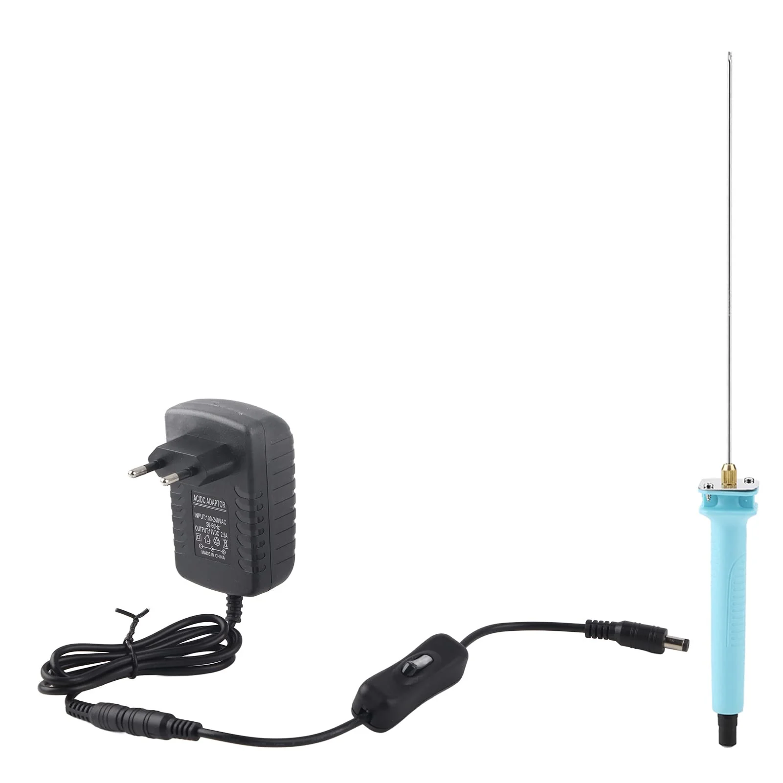 30 W 25 cm Electric Hot Wire Cutter, Polystyrene Cutting Pen with Electronic Transformer Adapter (EU Plug)