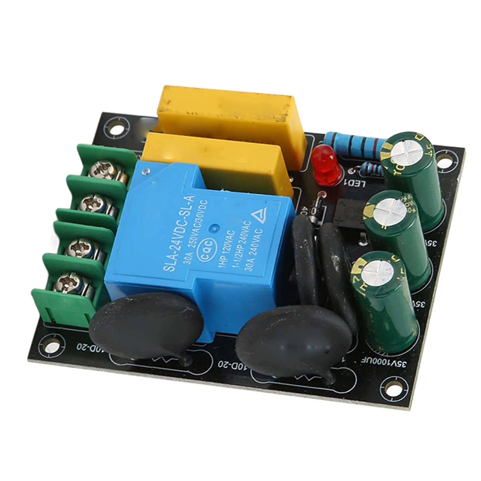 30A 6600W Soft Start Protection Module, AC 100V 250V Start Protection Board for Class A Amplifier Module