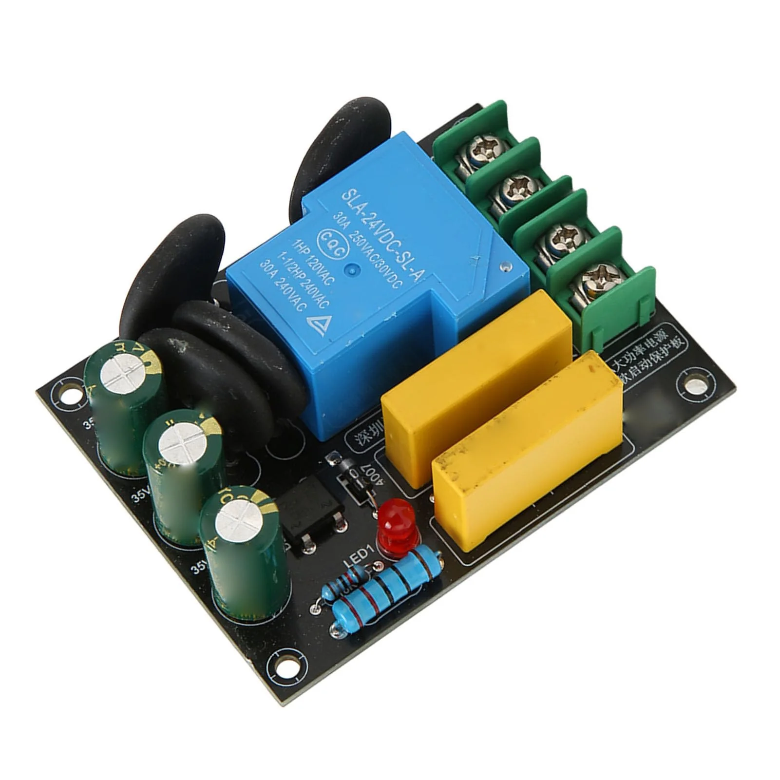 30A 6600W Soft Start Protection Module, AC 100V 250V Start Protection Board for Class A Amplifier Module - Image 4