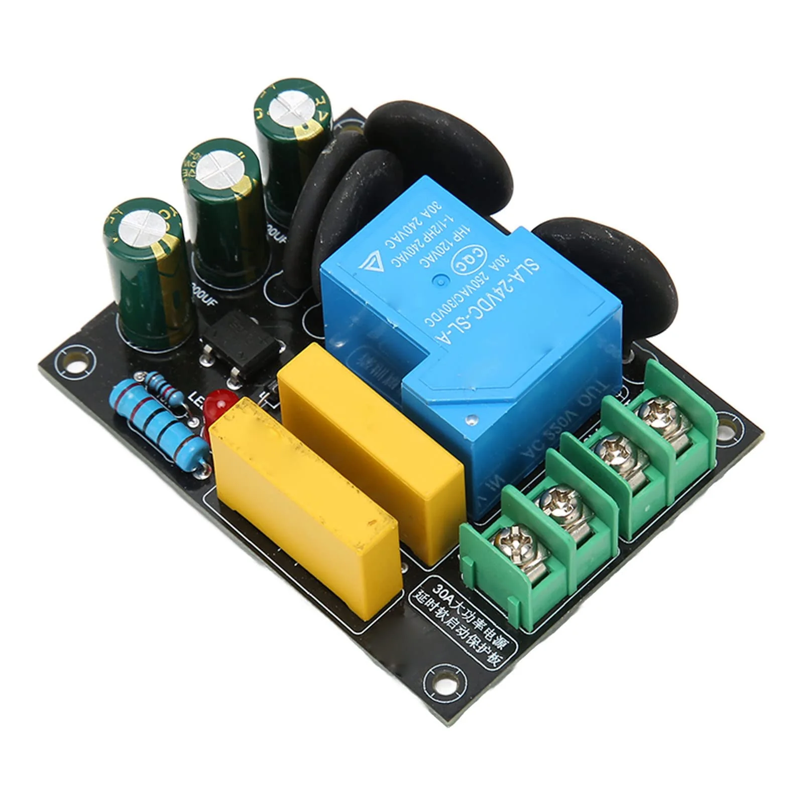 30A 6600W Soft Start Protection Module, AC 100V 250V Start Protection Board for Class A Amplifier Module - Image 6