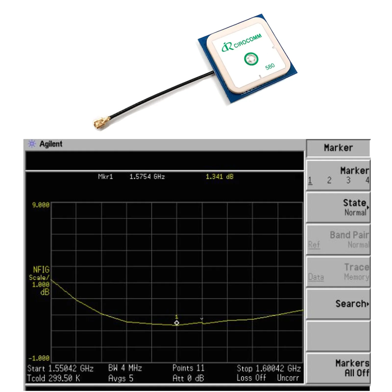 32db High Gain Cirocomm 5cm Active GPS Antenna Ceramic Antenna IPEX Antenna 25x25x5mm Geekstory - Image 5