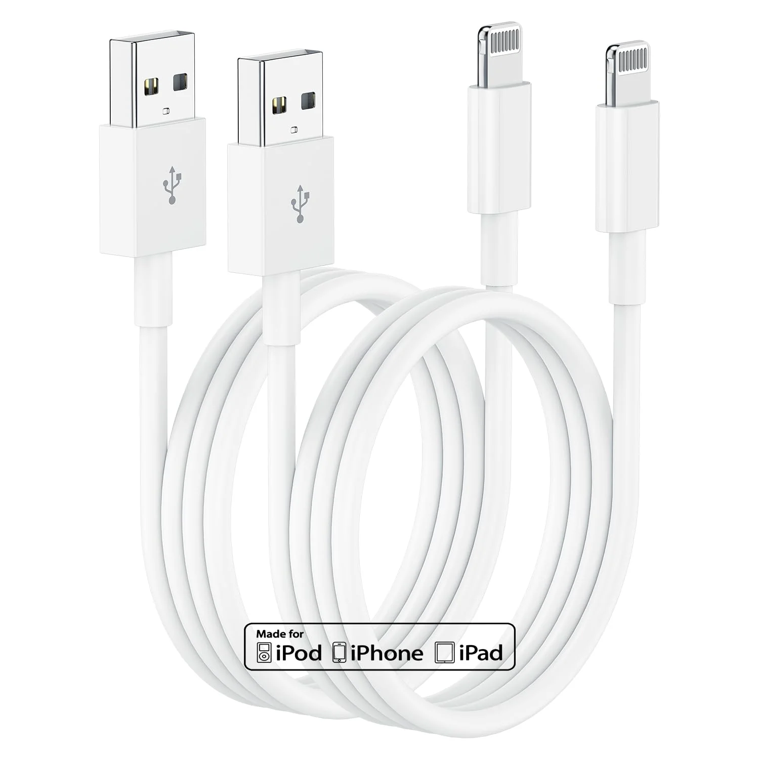 3ft iPhone Charger, [ Apple Certified ] Apple Charging Cord, 3 Feet Original Lightning to USB Cable, 3 Foot iPhone Charging Cable for iPhone 14 Pro Max/14/13 Pro/13/12 Mini/11/XS/XR/8/7/6S/5/SE,iPad