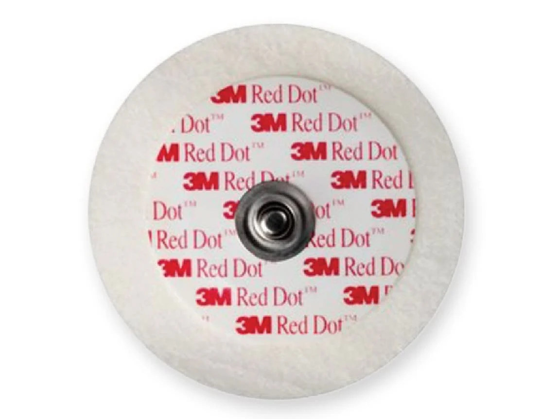 3M 33299 Red Dot 2248-50 Electrodes, Diameter 4.5 cm, Pack of 50