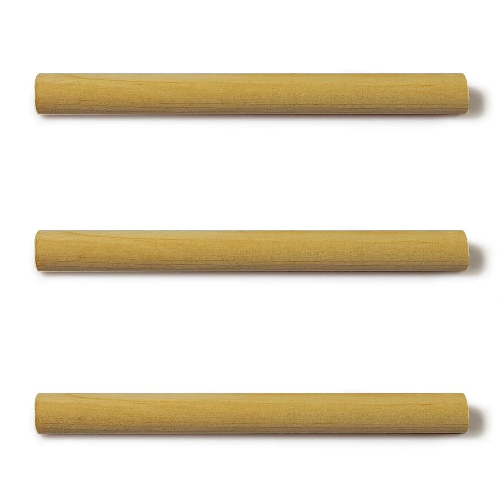 3PCS Bass Sound Post Upright Double Bass Sound Post Length 305mm Diameter 18mm Double Bass Accessory Upright Bass Parts (3PCS) 3PCS