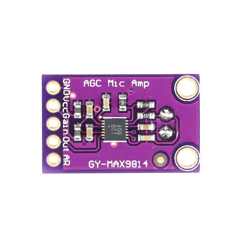 3Pcs MAX9814 Microphone Amplifier Module Electret Microphone Amplifier Module MIC Microphone Sound Amplification Microphone Head Sensor Auto Gain Control Release Ratio Low THD for Arduino - Image 5