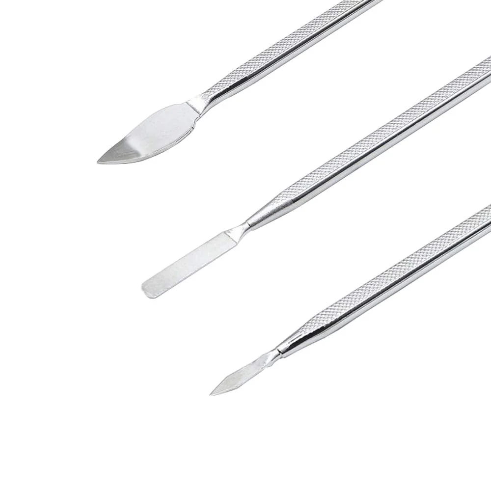 3Pcs Metal Spudger Dual Ends Opening Pry Tools Professional Pry Opening Spudger for Laptop Tablet iPhone ipad Cell Phone Other Mobile Devices 3PCS - Image 3