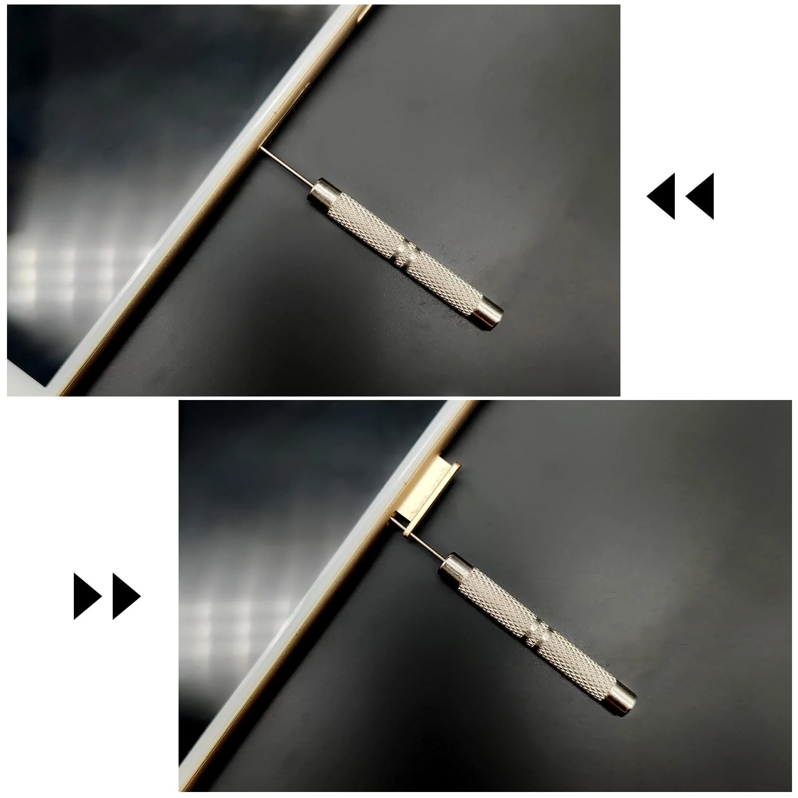 3pcs SIM Card Tray Eject Pin Tools Removal Tool Ejector Pin Needle for All Models iPhone, iPods and iPad, Samsung Galaxy, LG, Huawei - Image 3