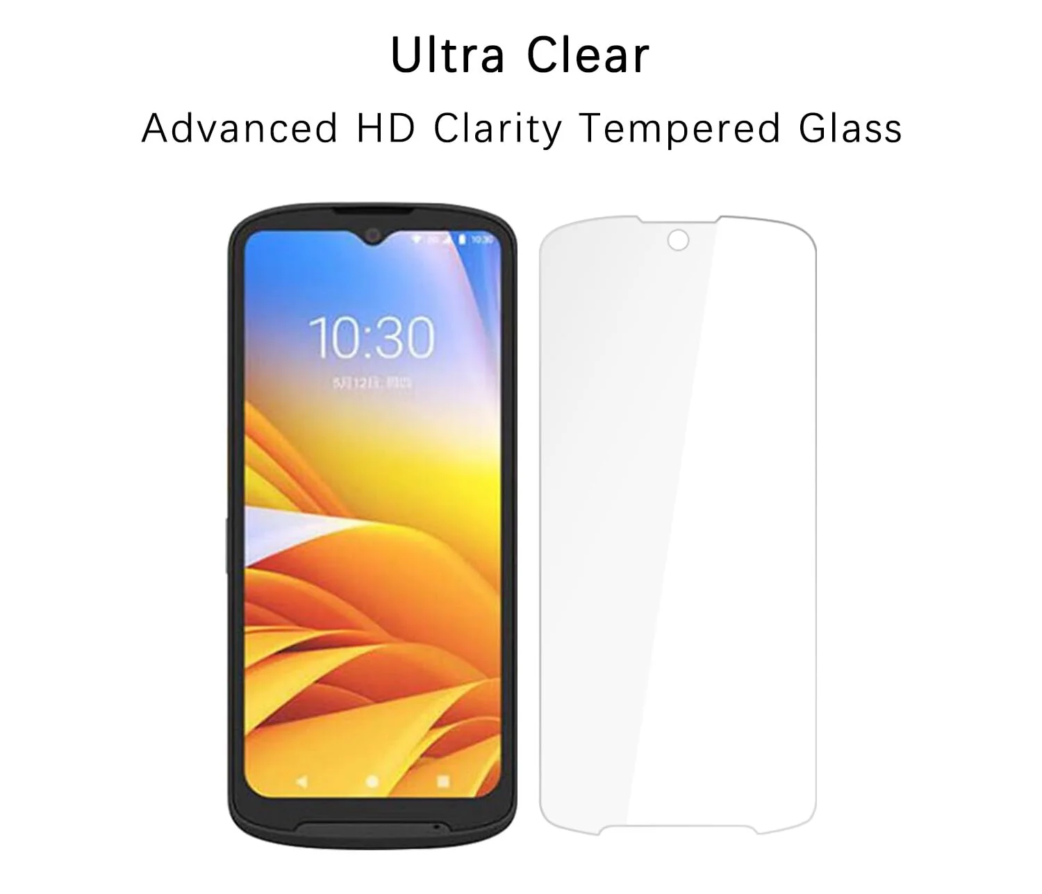 3pcs Tempered Glass Screen Protector for Zebra TN28 TC15 Barcode Scanner,HD Clean,Scratch Impact Protection - Image 4