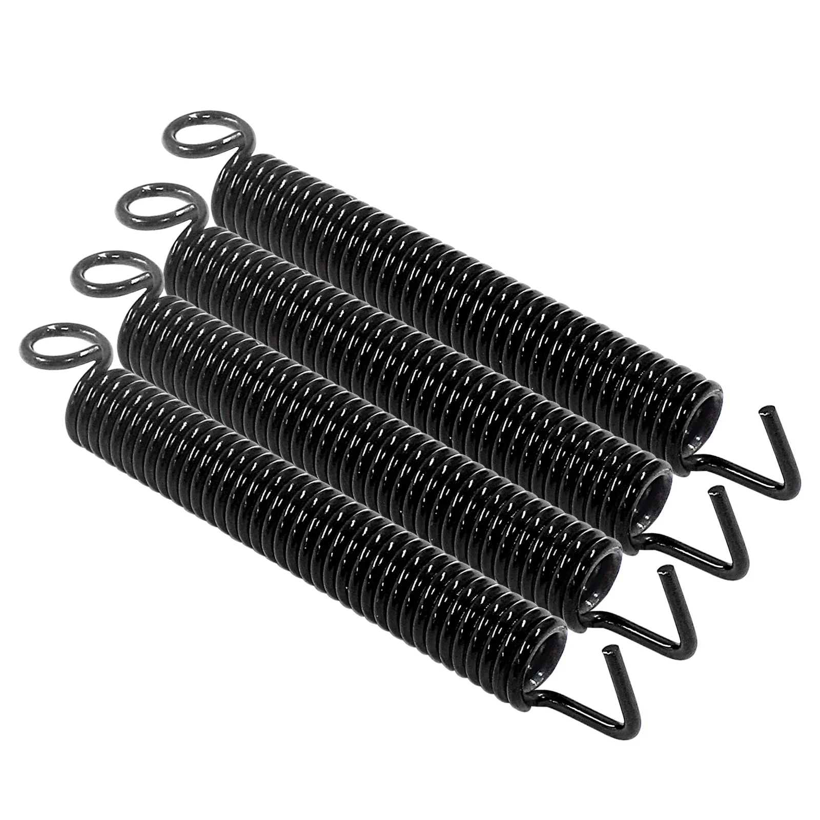 4 Pack Noiseless Tremolo Springs, Electric Guitar Tremolo Bridge Springs Instruments Accessories Replacement Part (Black) Black