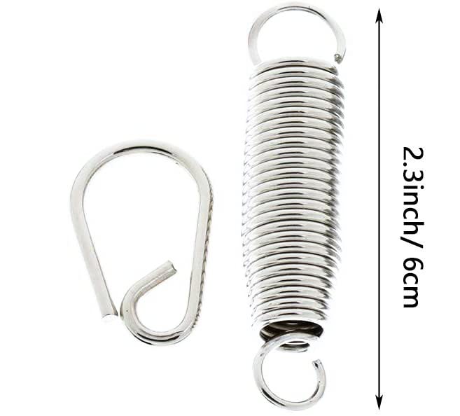 4 Pack Pedal Spring Assembly Bass Drum Foot Pedal Tension Spring Percussion Hardware Part - Image 4