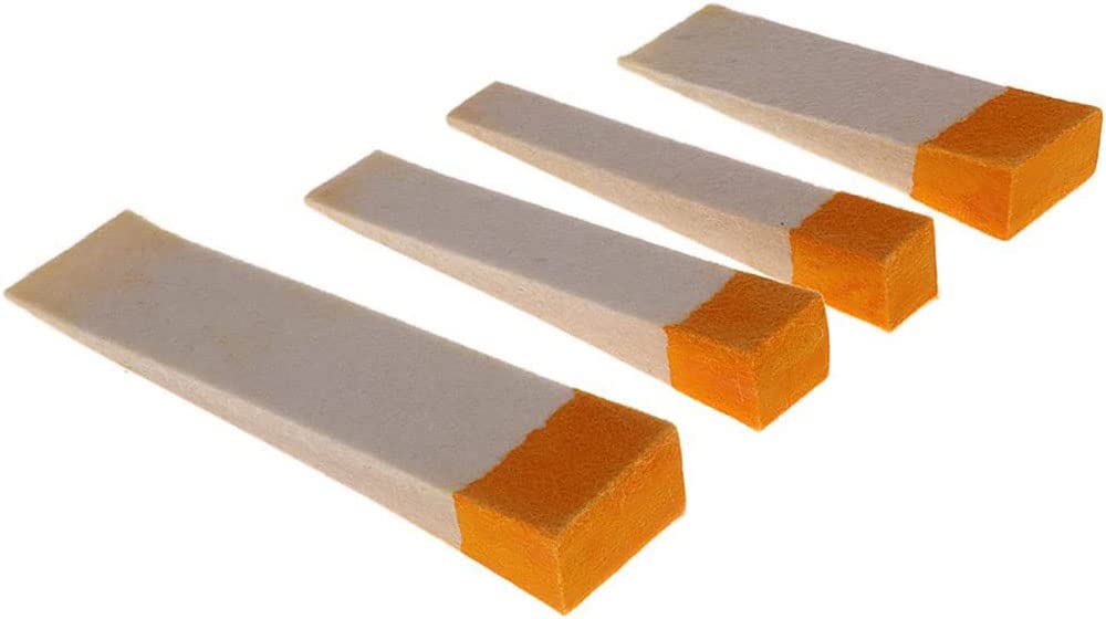 4 Pieces Piano Mutes Tool Wool Felt Wedge Mute Professional Upright/Grand Piano Tuning Maintenance Kit