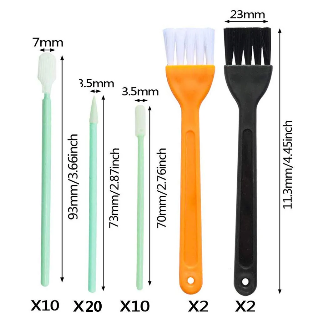44 Pieces Cell Phone Cleaning Kit, USB Charging Port and Headphone Jack Cleaner Brush Tool Set Compatible with iPhone Xs Max X 8/7/6/5/4 iOS Samsung LG Huawei Motorola MacBook and Android Devices - Image 2