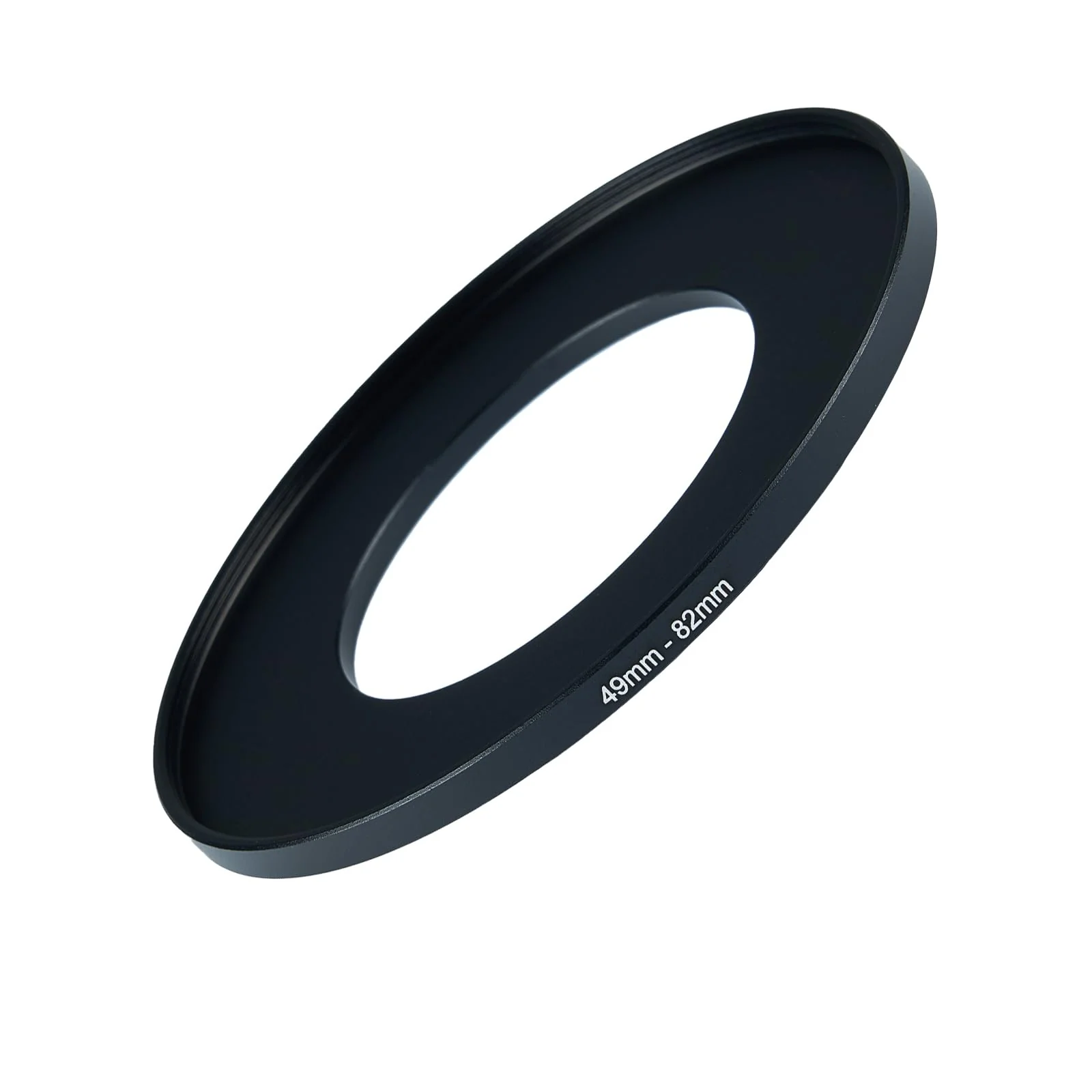 49mm to 82mm Step-up Adapter Rings Filter Adapter Black Metal Step Down Filter Ring Adapter Compatible with All Brand UV CPL ND Camera Lens Filter Stepping Rings (49mm-82mm) 49mm-82mm