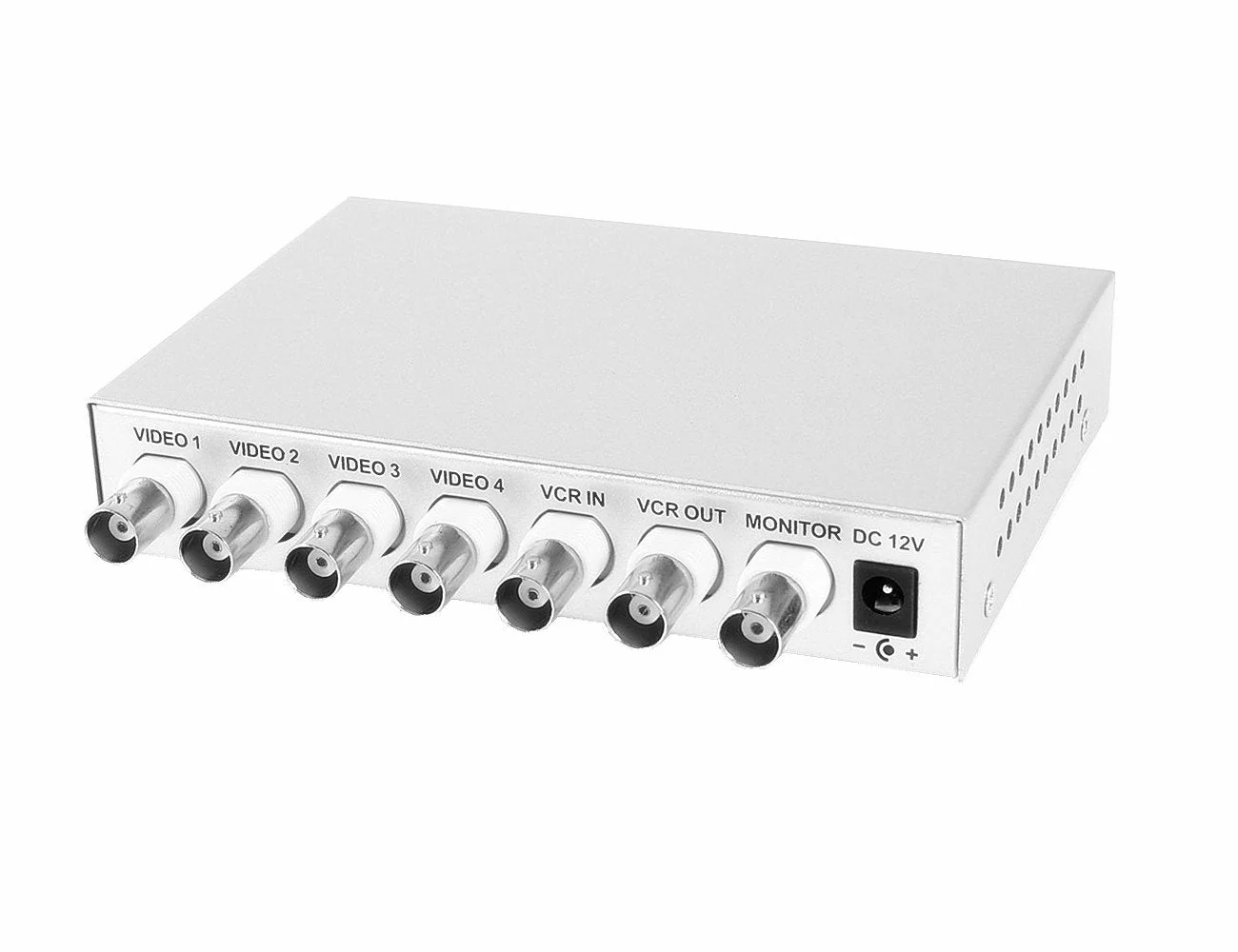 4CH Color Video Quad Splitter, CCTV DVR Camera Video Splitter Processor Switch System - Image 4