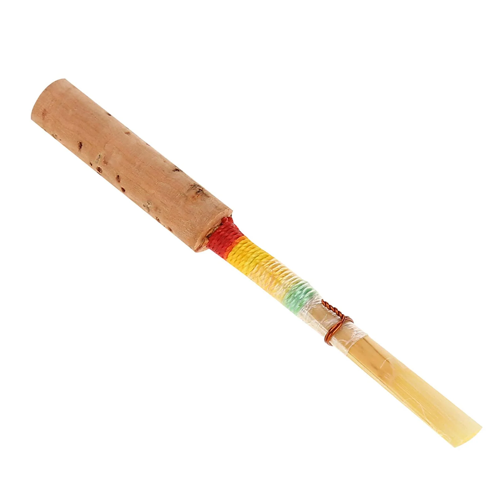 4Pcs Oboe Medium Soft Oboe Reeds Cork Wind Instrument Parts with Transparent Tube Sleeve Playing Accessories - Image 3