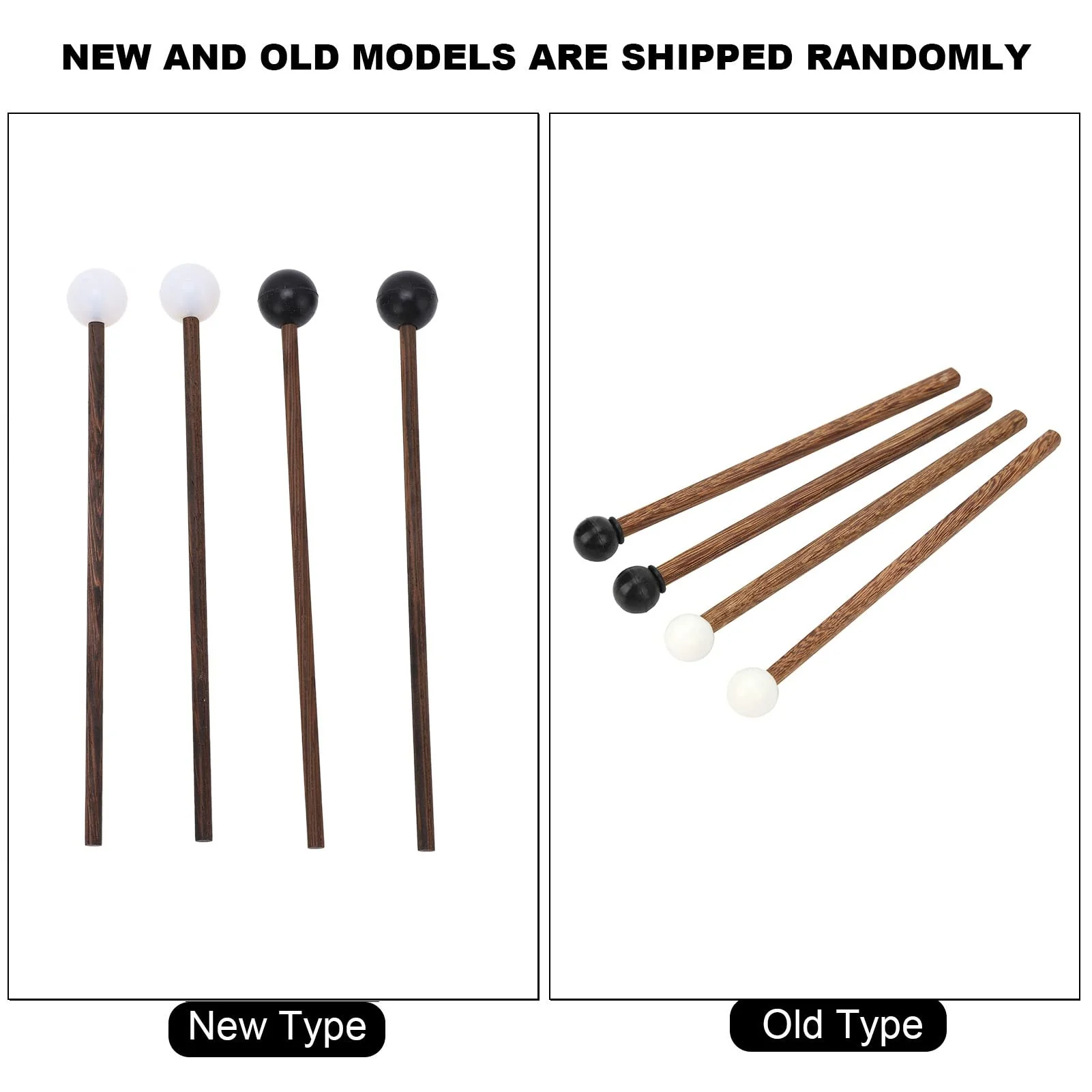 4Pcs Steel Tongue Drum Mallet, Children's Rubber Drumsticks 6.5in Percussion Instrument Parts for Child Drummers and Practitioners - Image 6