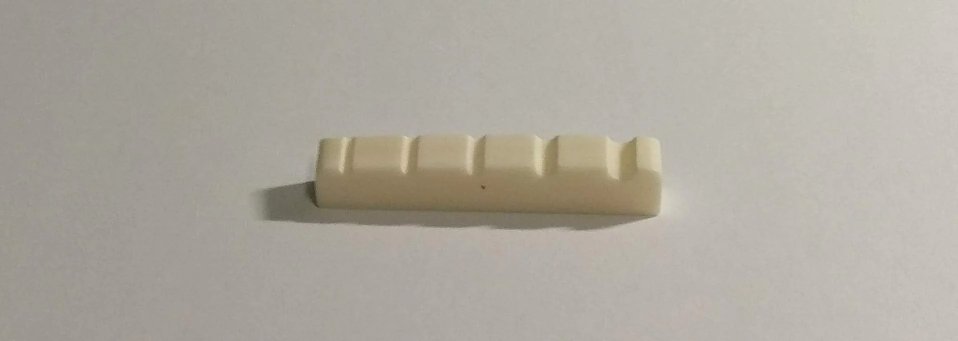 5 pcs 5-String Electric Bass Nuts 45 x 6 x 9.0/8.0 Bone