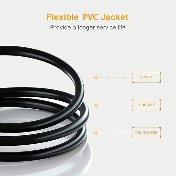 5 Pin XLR Connector, XLR Microphone Cable, Balanced Male to Female Connections for Microphone and Audio Interface (10 Meter/32.8Ft) 5 Pin 10 Meter - Image 6