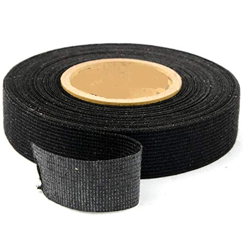 5 Rolls Wire Loom Harness Tape, Wiring Harness Cloth Tape, Wiring Loom Harness Adhesive Cloth Fabric Tap, Adhesive Fabric Tape for Automobile ,Wire harnessing Noise Damping Heat Proof(15 mm x 15 m) - Image 3