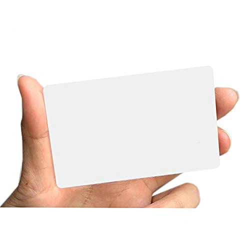 50 Pack MIFARE 1 Classic 1K RFID Smart Intelligent Card, ISO 14443A 13.56MHZ Blank Smart IC Card, Contactless Hotel Key Cards Access Control Card Sublimation Printable CR80 3 3/8" x 2 1/8" 50pcs - Image 3