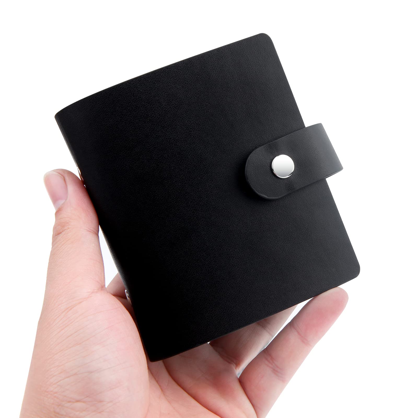 52 Pockets Mini Photo Album for Fujifilm Instax Mini Instant Film, Polaroid Snap, Z2300, SocialMatic Instant Cameras & Zip Instant Printer (Black, 1Pack) Black