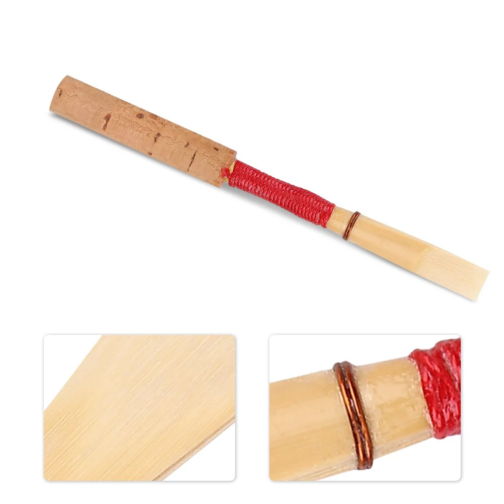 5PCS Oboe Reeds Medium, Oboe Reed with 72mm/2.83" Reed, Oboe Instrument Accessory, No Soaking Required, Oboe Reeds for Beginners, 82 x 13 x 13mm - Image 7