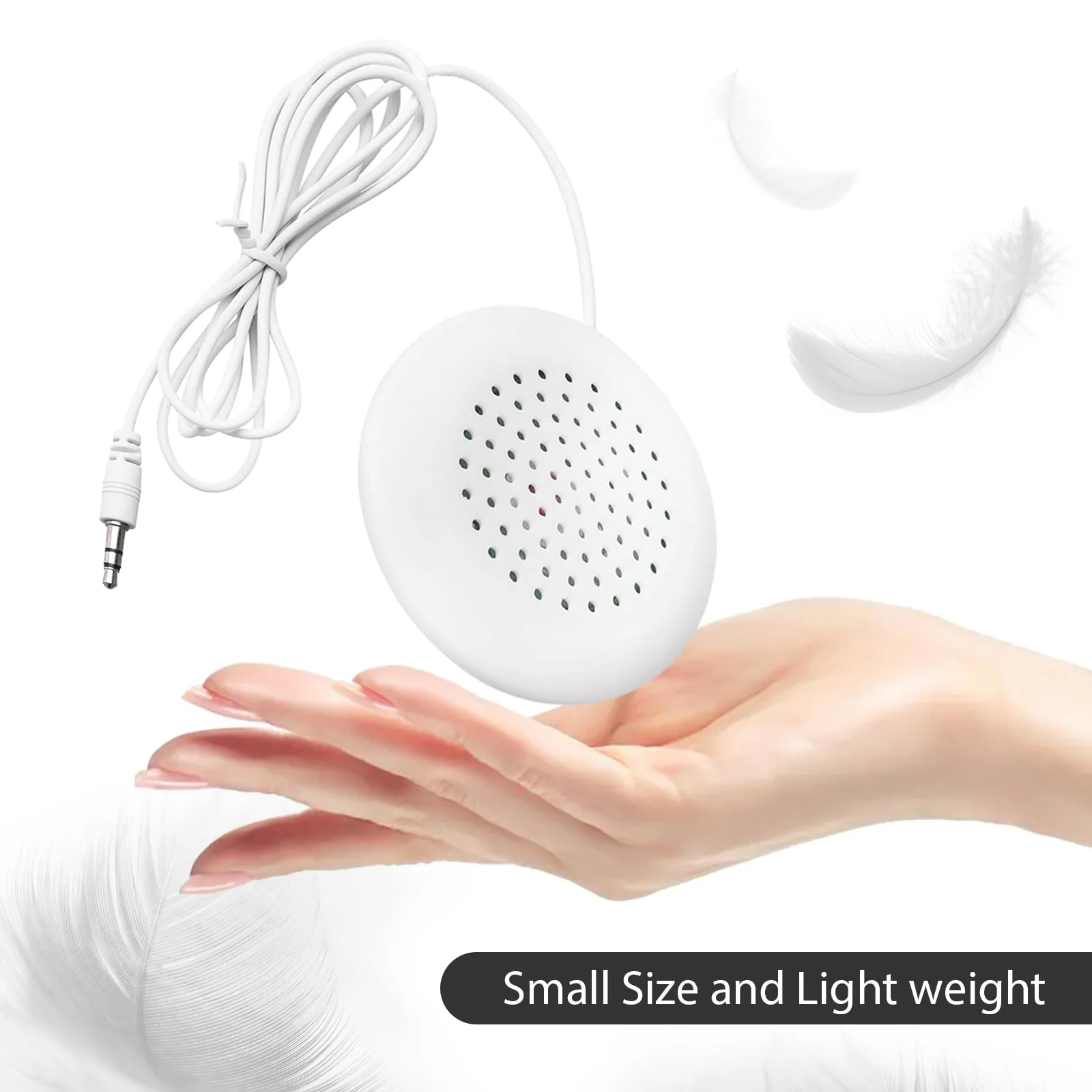 5pcs Pillow Speaker, Under Pillow Speaker for Sleep, 3.5mm Mini Stereo Speaker for MP3 Phone Portable CD - Image 3