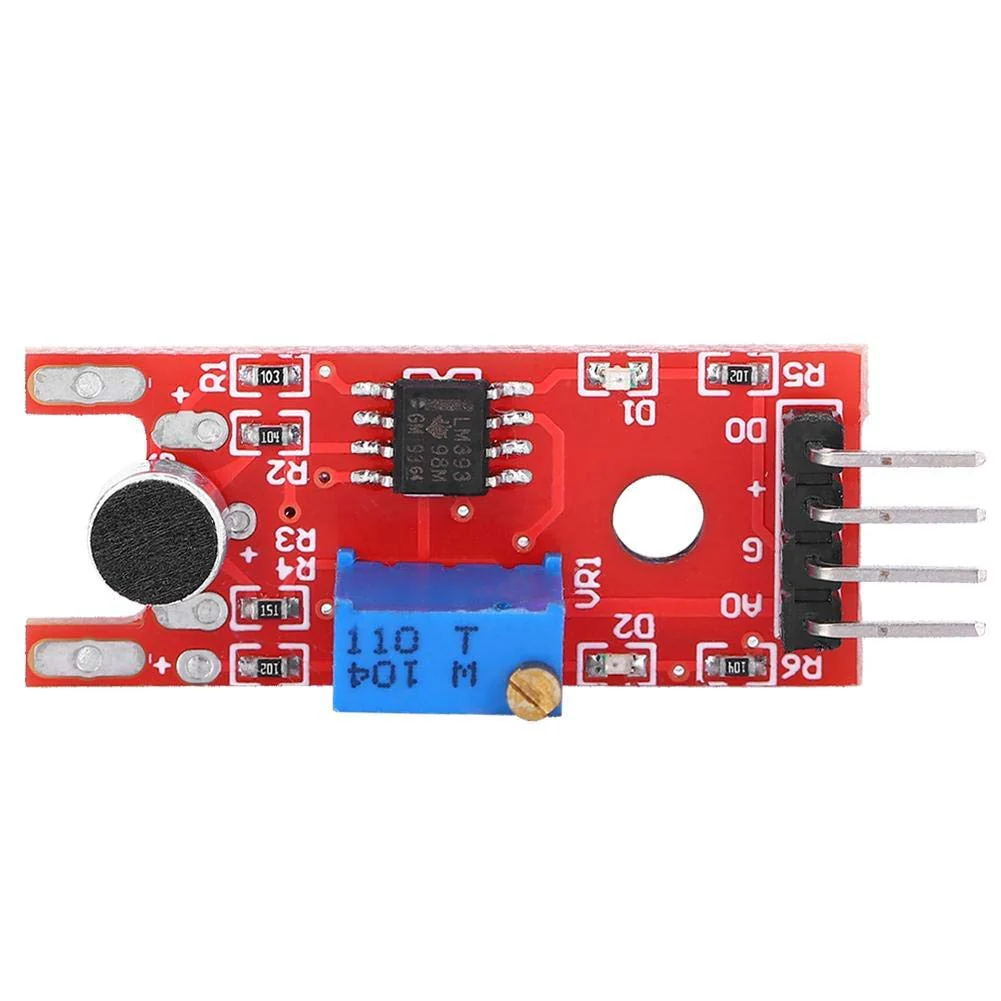 5Pcs Sound Sensor Module, 3 to 5V Microphone Sound Sensor Microphone Sensor Module Ultra Small Professional Microphone Amplifier IC KY-038 for Assembly with Indicator Lights - Image 6