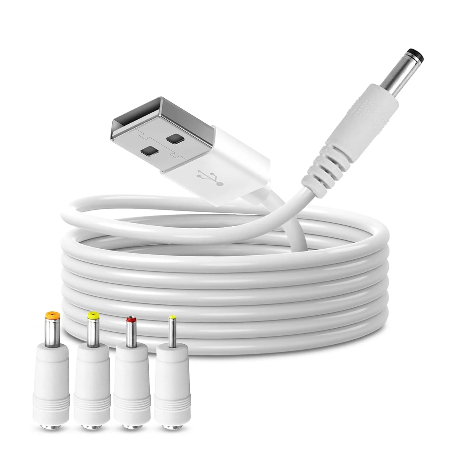 5V DC Smart Digital Picture Frame Power Cord Compatible for Philips, HP, Skylight, Nix, Aluratek, BSIMB, Feelcare Cameras USB Charging Cable (Not for 9V or 12V)