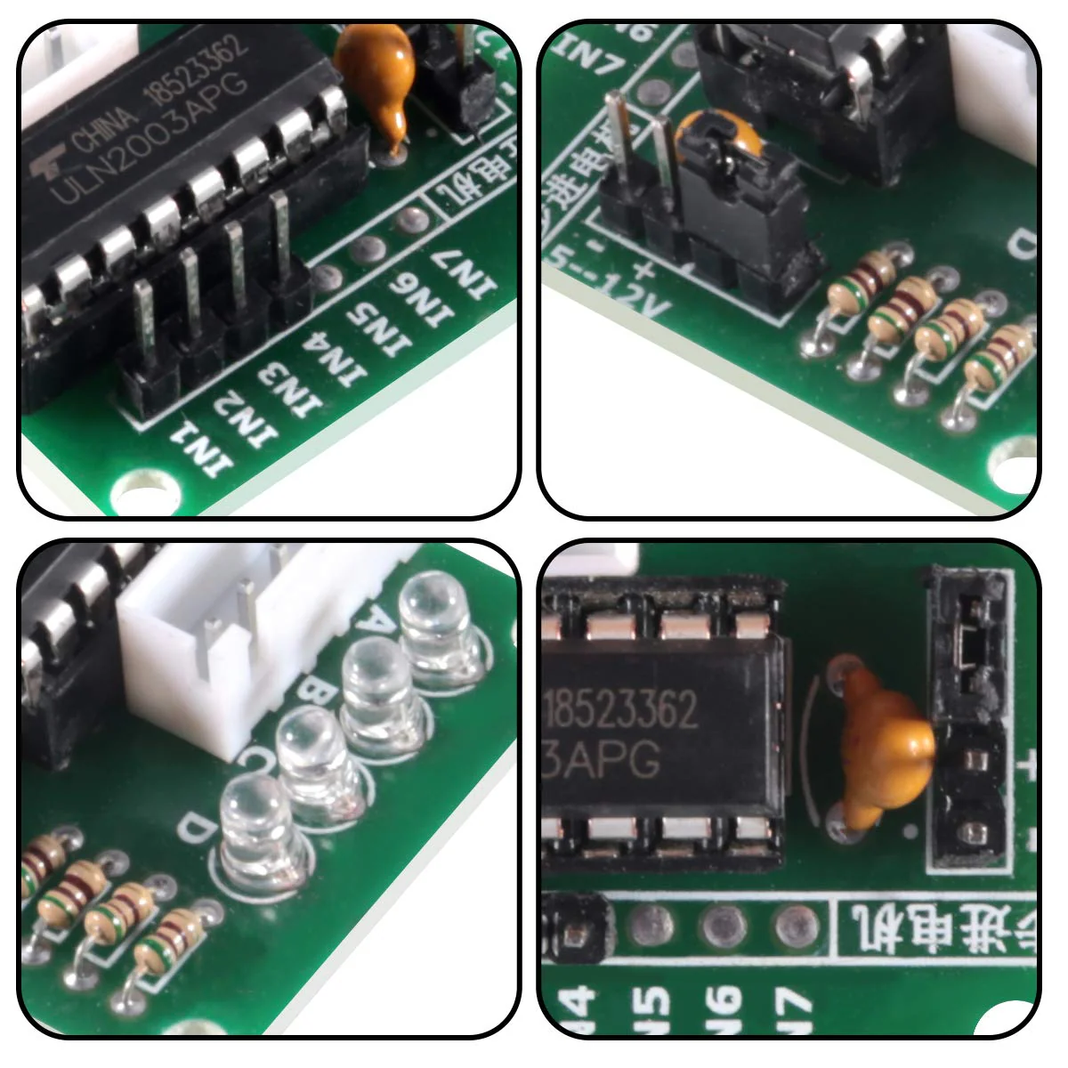 6 PCS 28BYJ-48 ULN2003 5V Stepper Motor + ULN2003 Driver Board - Image 5
