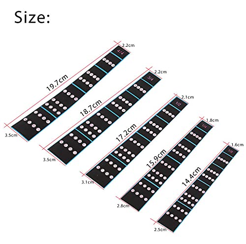 6Pcs Violin Finger Guide Fingerboard Sticker Fretboard Marker Label Finger Chart for Size 4/4, 3/4, 1/2, 1/4, 1/8, 1/10 Violin - Image 5