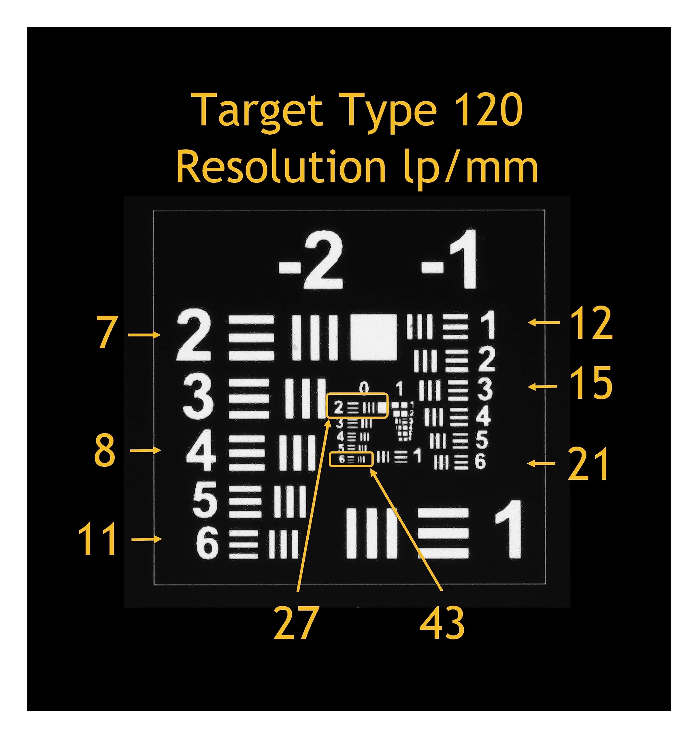 6x6 Slide by Vlads Test Target in 70x70 mm Mount for Camera Scanning Tune-up. Digitize Your Priceless Slides and Negatives with The Highest Sharpness and Fidelity. - Image 5