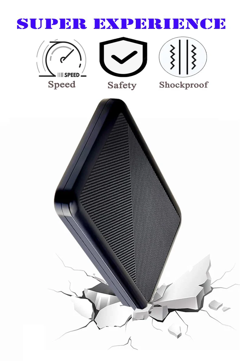 750GB Ultra Slim Portable External Hard Drive USB 3.0 HDD Storage for PC, Mac, Laptop, PS4, Xbox one 750GB - Image 5