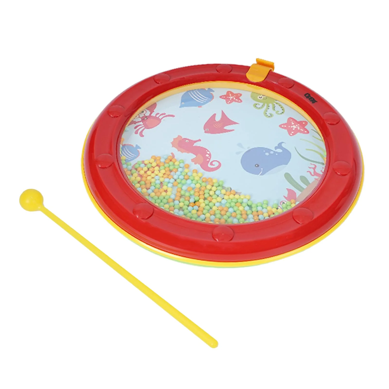 8-Inch Drum Set: Colorful Undersea World Design - Multifunctional Educational Musical Instrument for Children, Includes Drumsticks, Safe & Durable OP-921 - Image 8