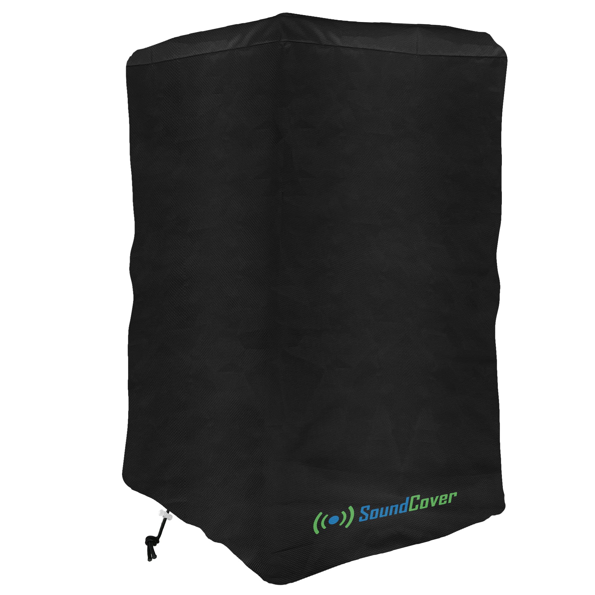 8 Inch PA/DJ Lightweight Powered Speaker Cover Bag in Black for Stand Mounted Speakers - Over the top fit, Water Resistant (not Waterproof), 50 UV Protection - Check Dimensions before Ordering! Single Cover 8" - Image 7