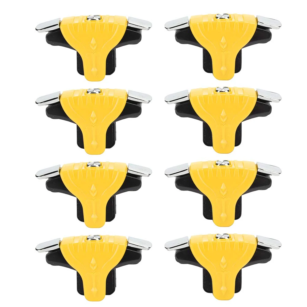 8 Pcs Metal Games Buttons Phone Game - High Sensitivity Controller Gamepad for PUBG - for PUBG(Yellow) [video game]